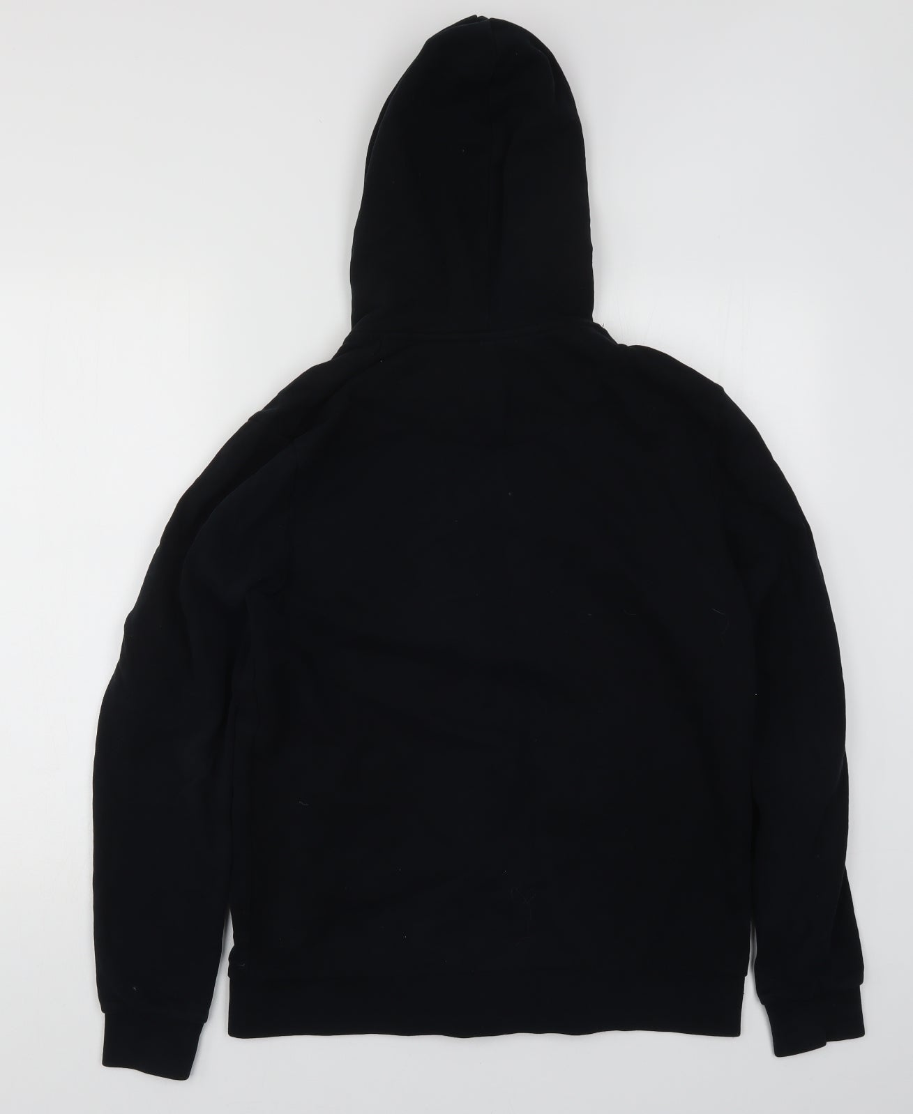 Topman Mens Black   Full Zip Hoodie Size S