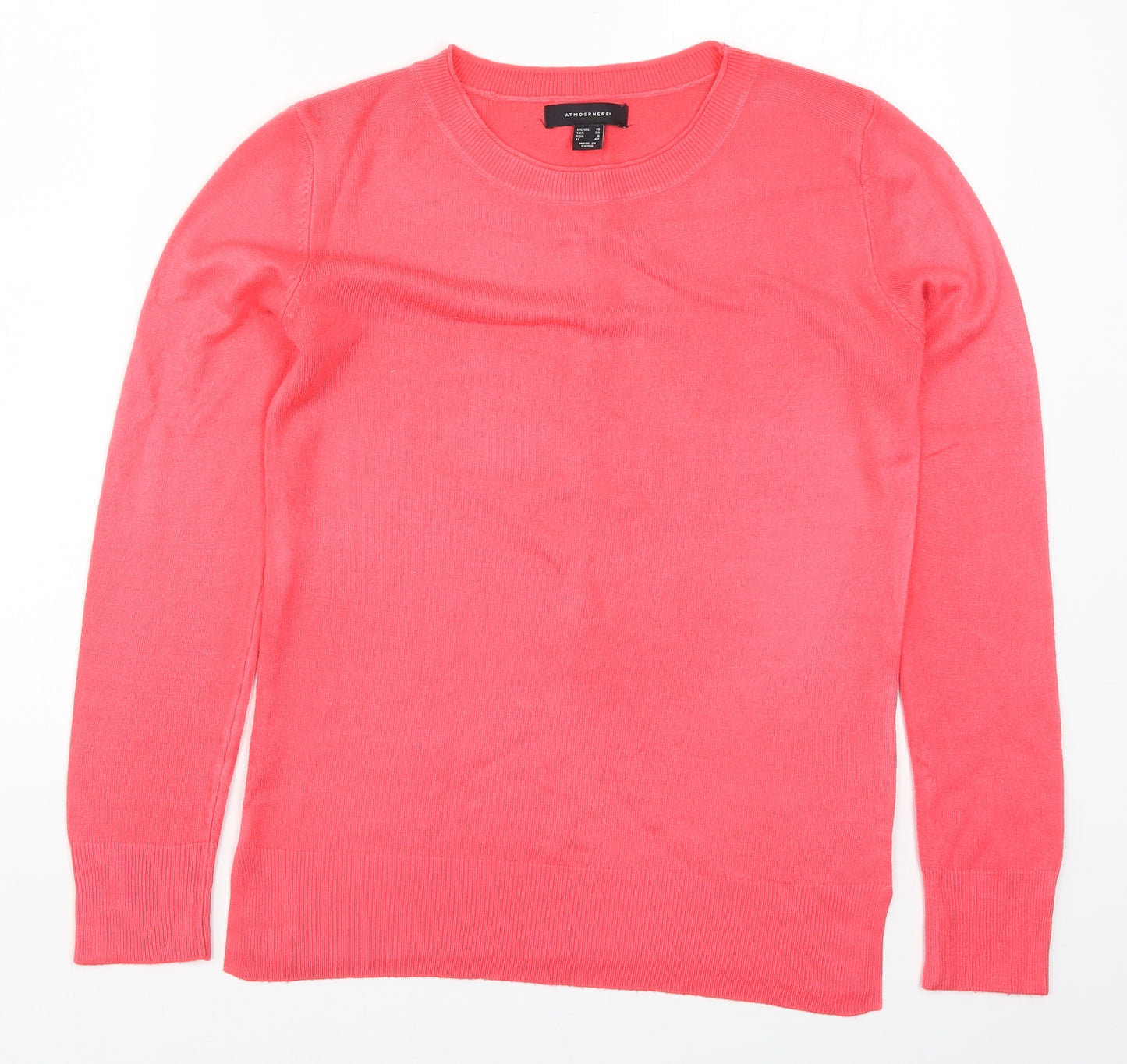 Atmosphere Womens Pink  Knit Pullover Jumper Size 10