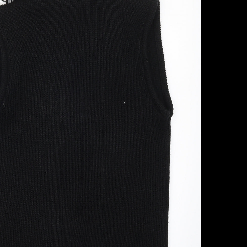 The One and Only Womens Black  Knit Cardigan Jumper One Size