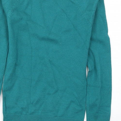 MK ONe Womens Blue  Knit Pullover Jumper Size 8