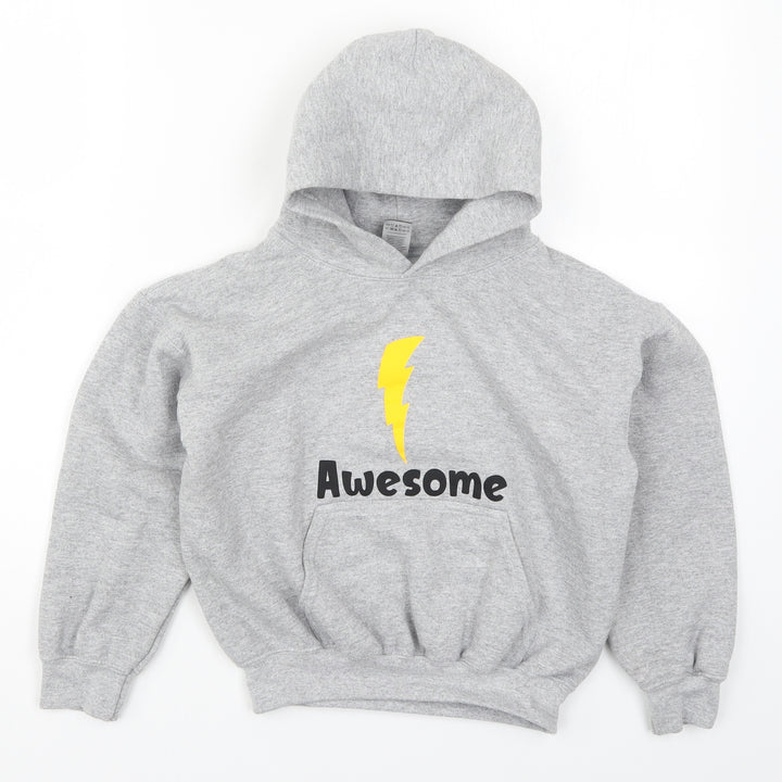 Goldan Boys Grey   Pullover Hoodie Size S  - Awesome