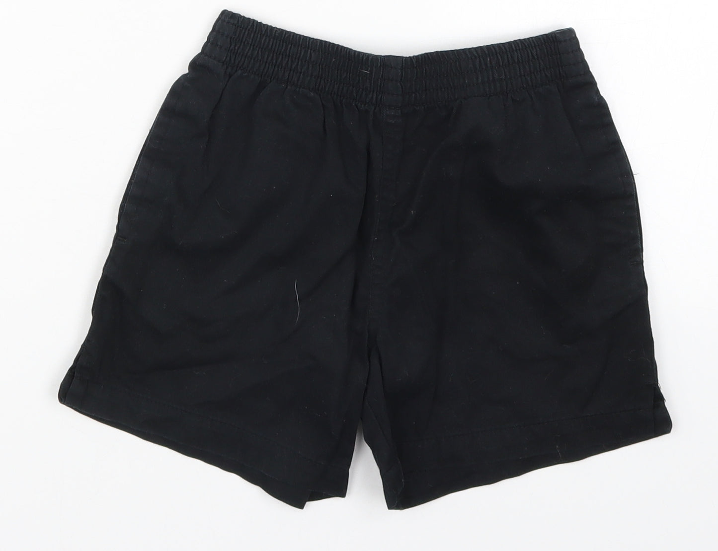 George Boys Black  Denim Bermuda Shorts Size 6-7 Years