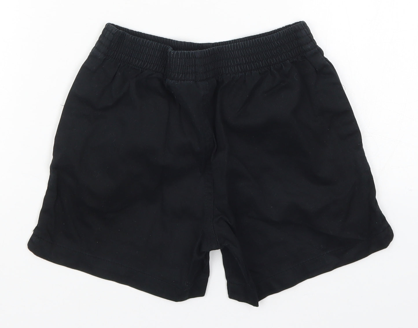 George Boys Black  Denim Bermuda Shorts Size 6-7 Years