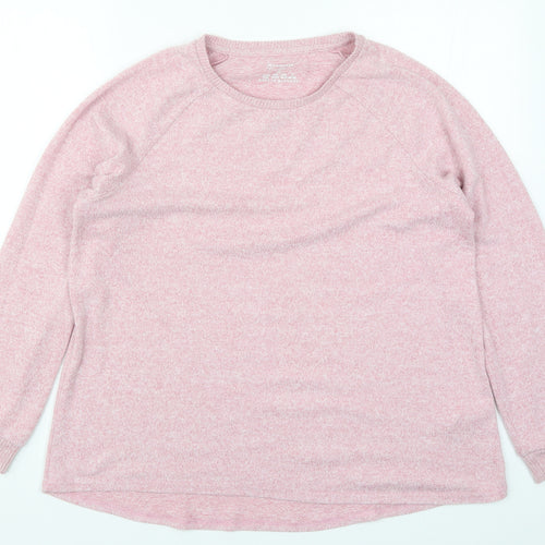 Primark Womens Pink  Knit Pullover Jumper Size 14