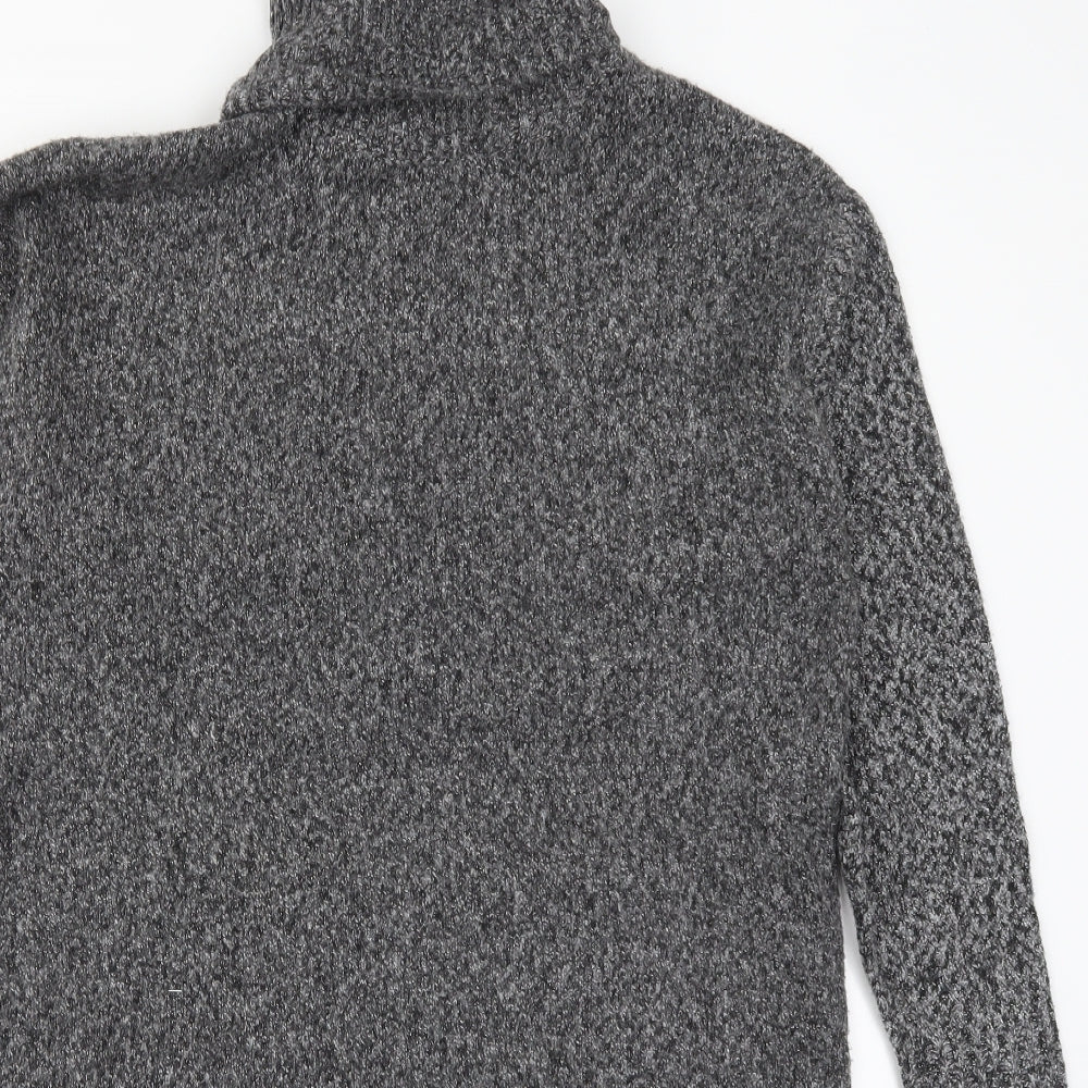 Cascata Womens Grey  Knit Jumper Dress  Size XL