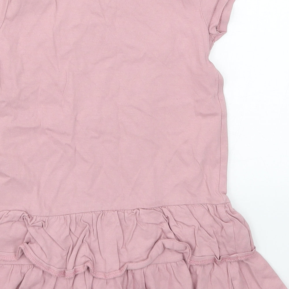 La Redoute Girls Pink   Basic T-Shirt Size 5 Years  - Star