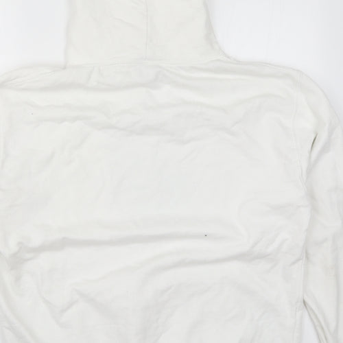 Preworn Mens White   Pullover Hoodie Size XL  - Saw