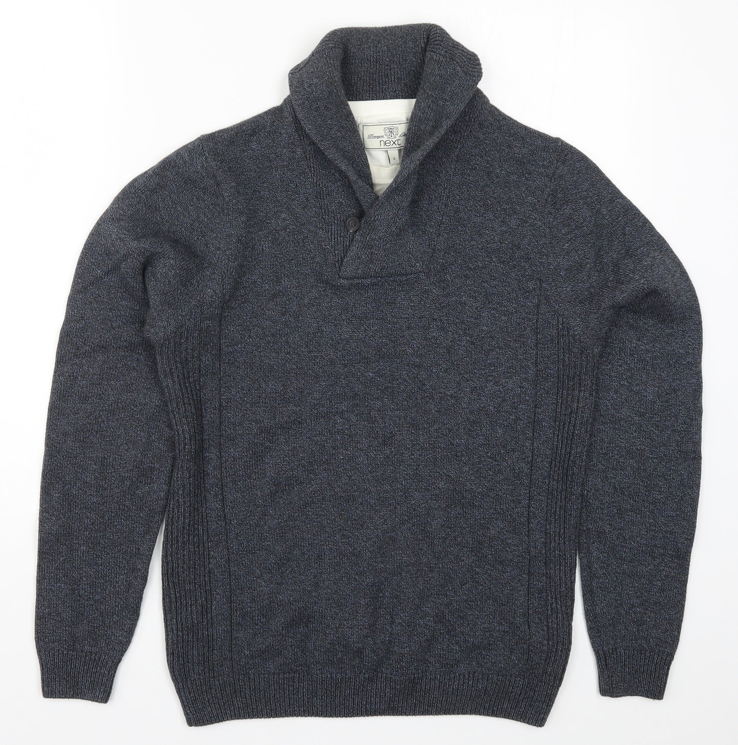 NEXT Mens Blue  Knit Pullover Jumper Size S