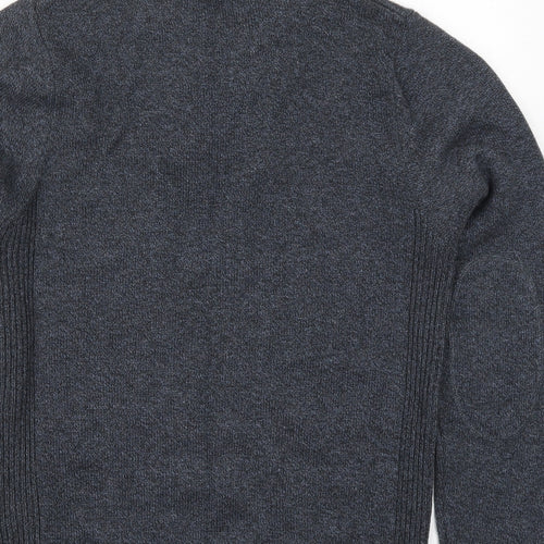 NEXT Mens Blue  Knit Pullover Jumper Size S
