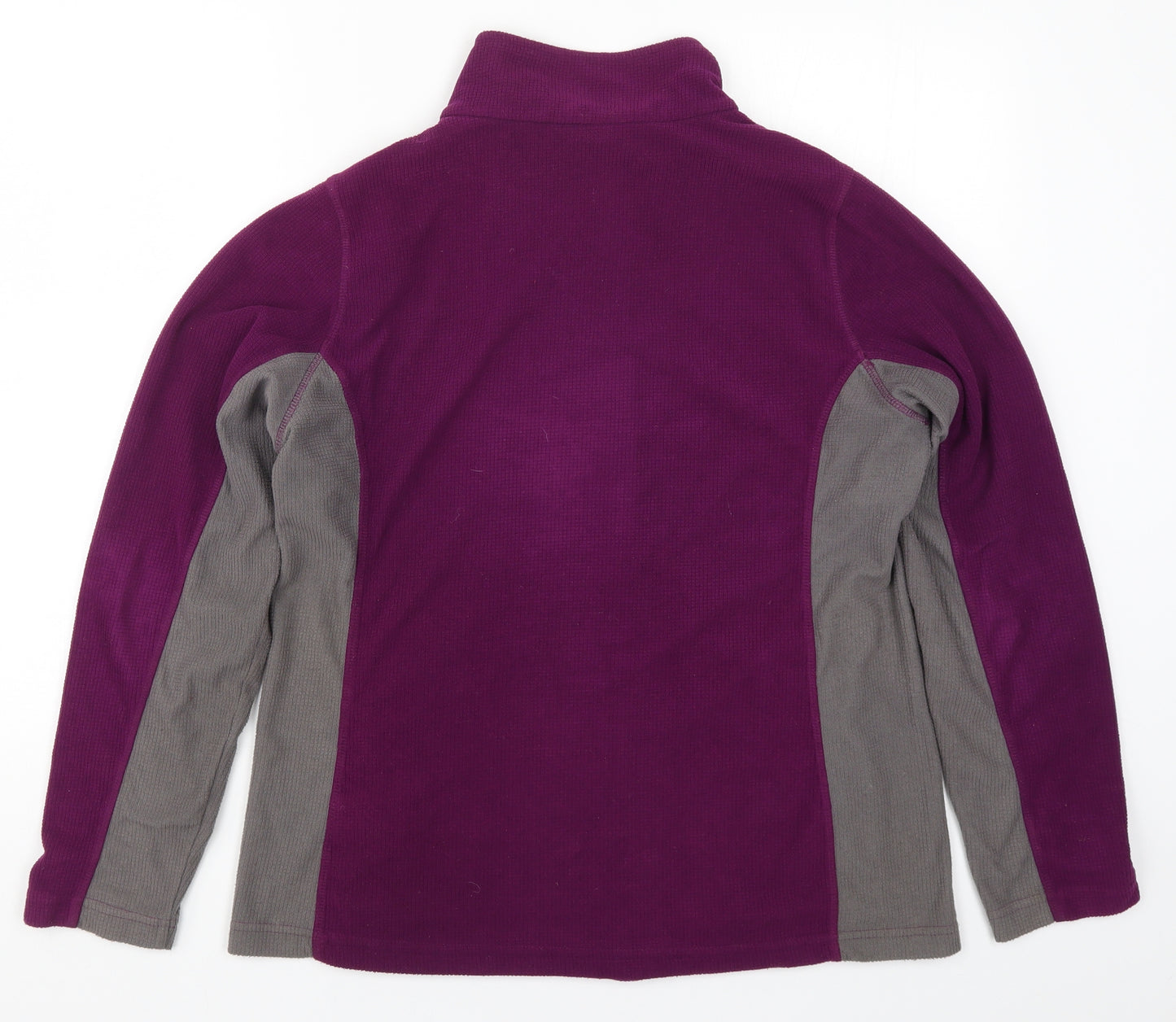 Hi Gear Womens Purple  Fleece Jacket  Size 14