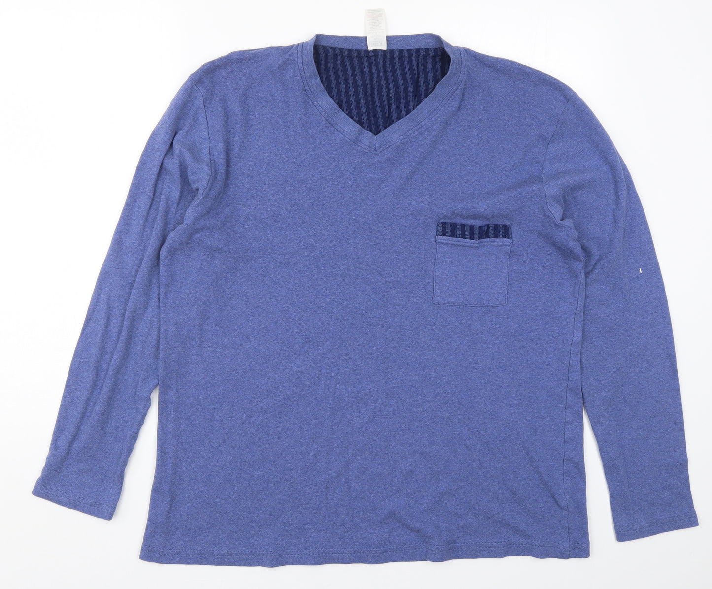 Avenue Mens Blue    Pyjama Top Size XL