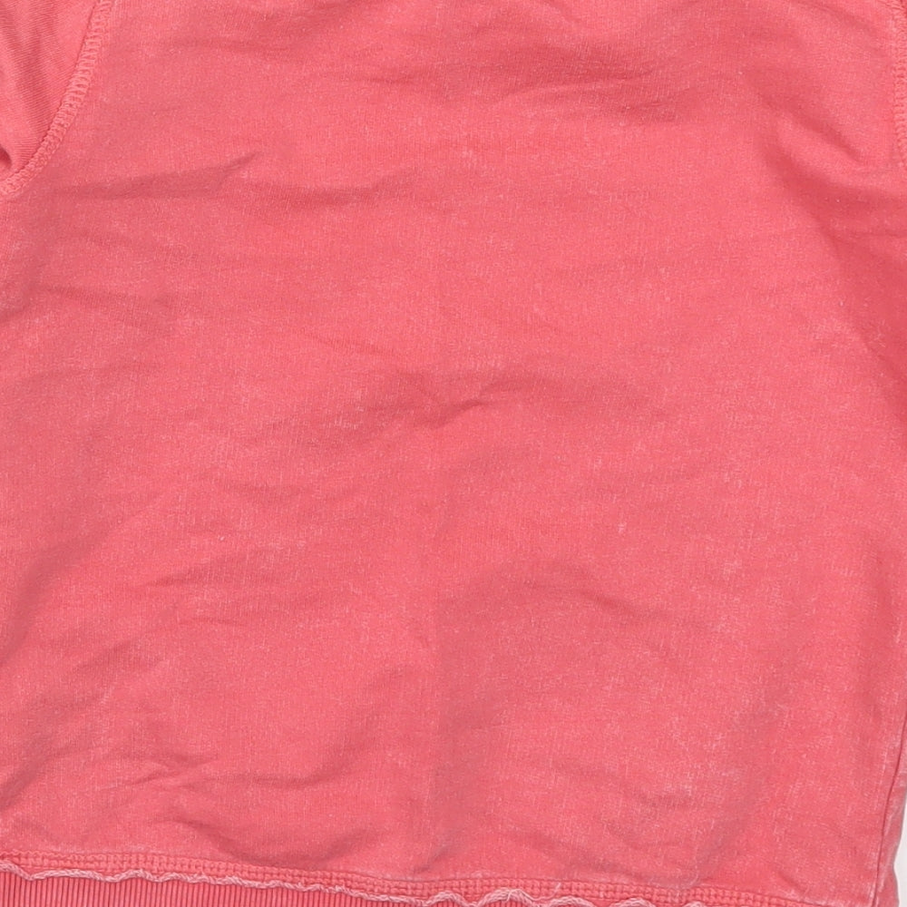 Minoti Boys Pink   Pullover Sweatshirt Size 7-8 Years  - Eagle Lake