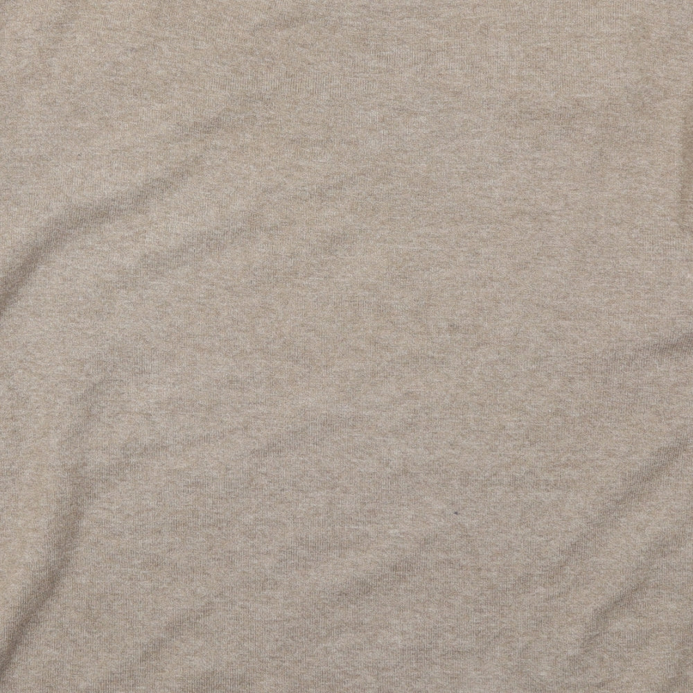 S Oliver Womens Beige  Knit Pullover Jumper Size 16