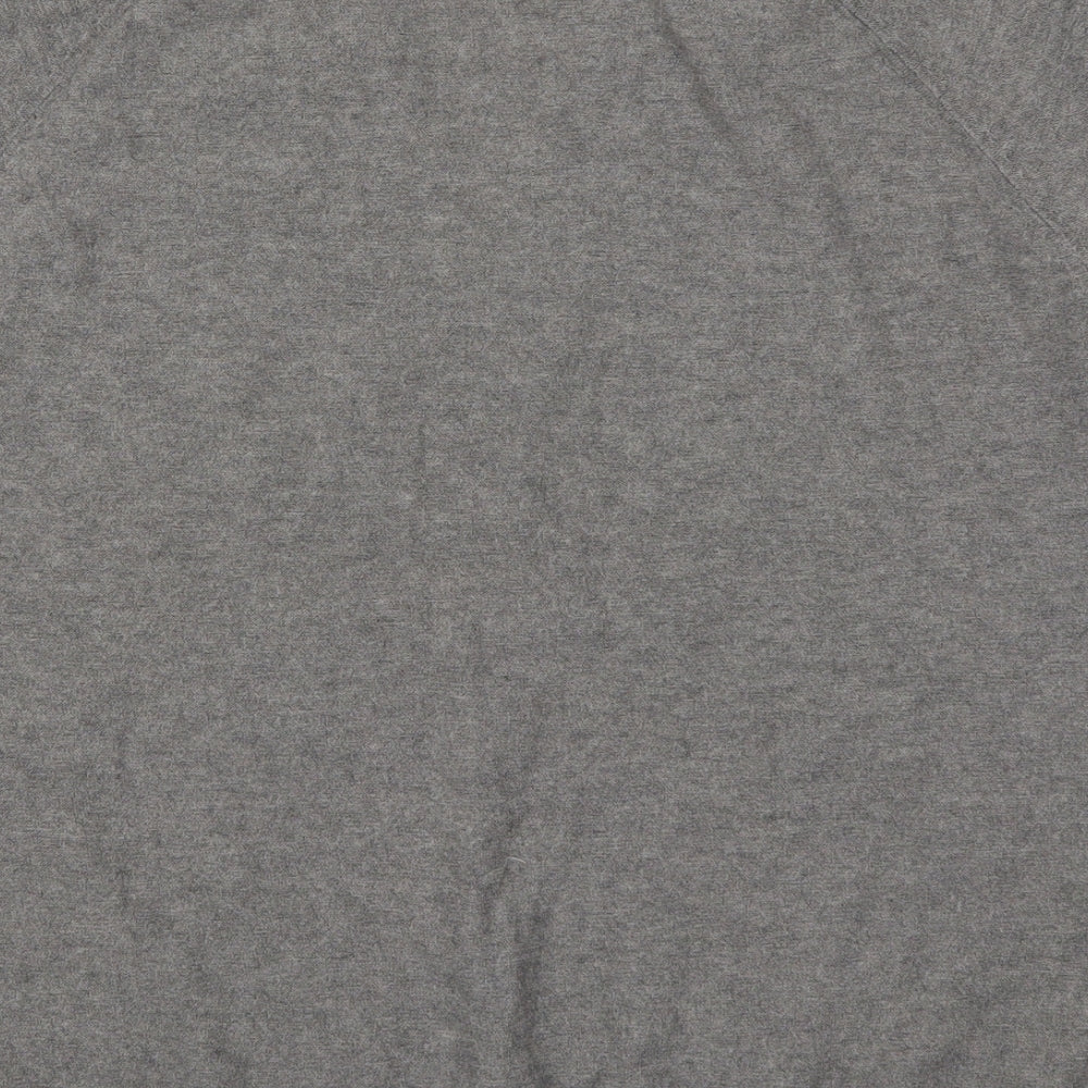 NEXT Womens Grey  Knit Basic T-Shirt Size 14