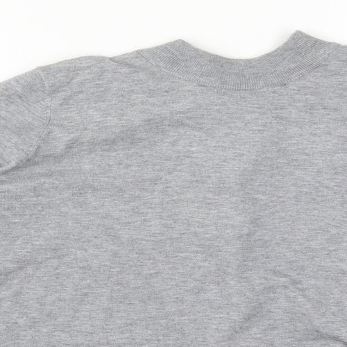 TU Womens Grey  Knit Pullover Jumper Size 14