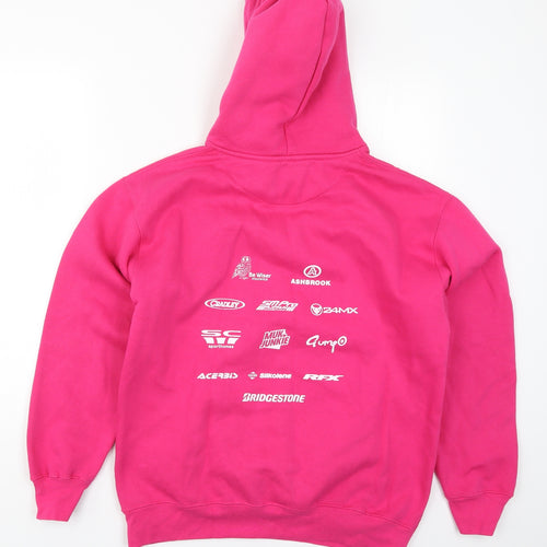 cotton Ridge Womens Pink   Pullover Hoodie Size M  - SMC Hawkstone Motorcross