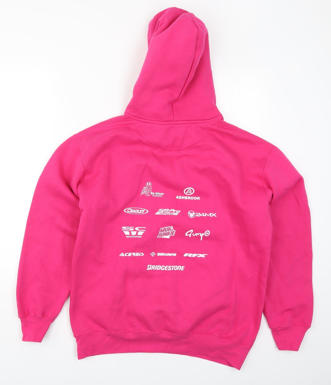 cotton Ridge Womens Pink   Pullover Hoodie Size M  - SMC Hawkstone Motorcross