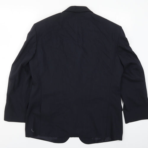 Marks and Spencer Mens Blue   Jacket Suit Jacket Size 42