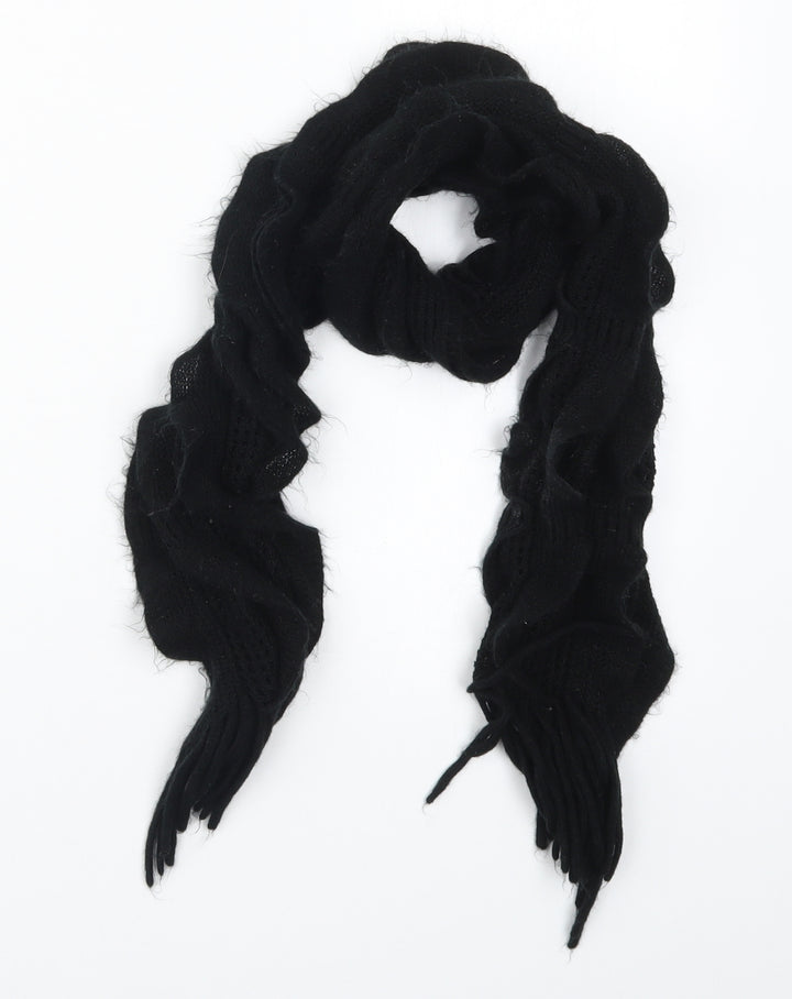 Preworn Womens Black Scarf