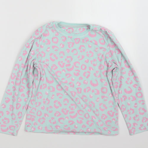 Primark Girls Blue Animal Print  Top Pyjama Top Size 8-9 Years