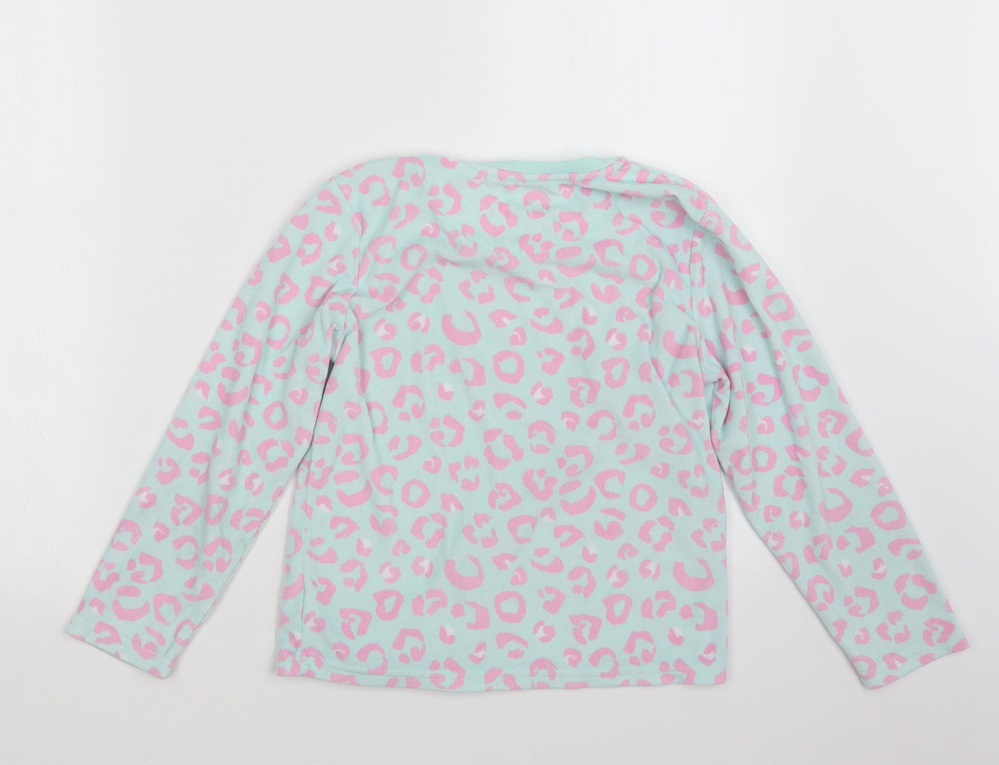 Primark Girls Blue Animal Print  Top Pyjama Top Size 8-9 Years