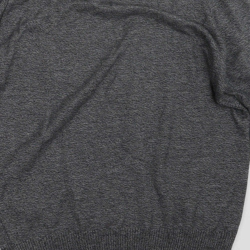 Burton Mens Grey  Knit Pullover Jumper Size S