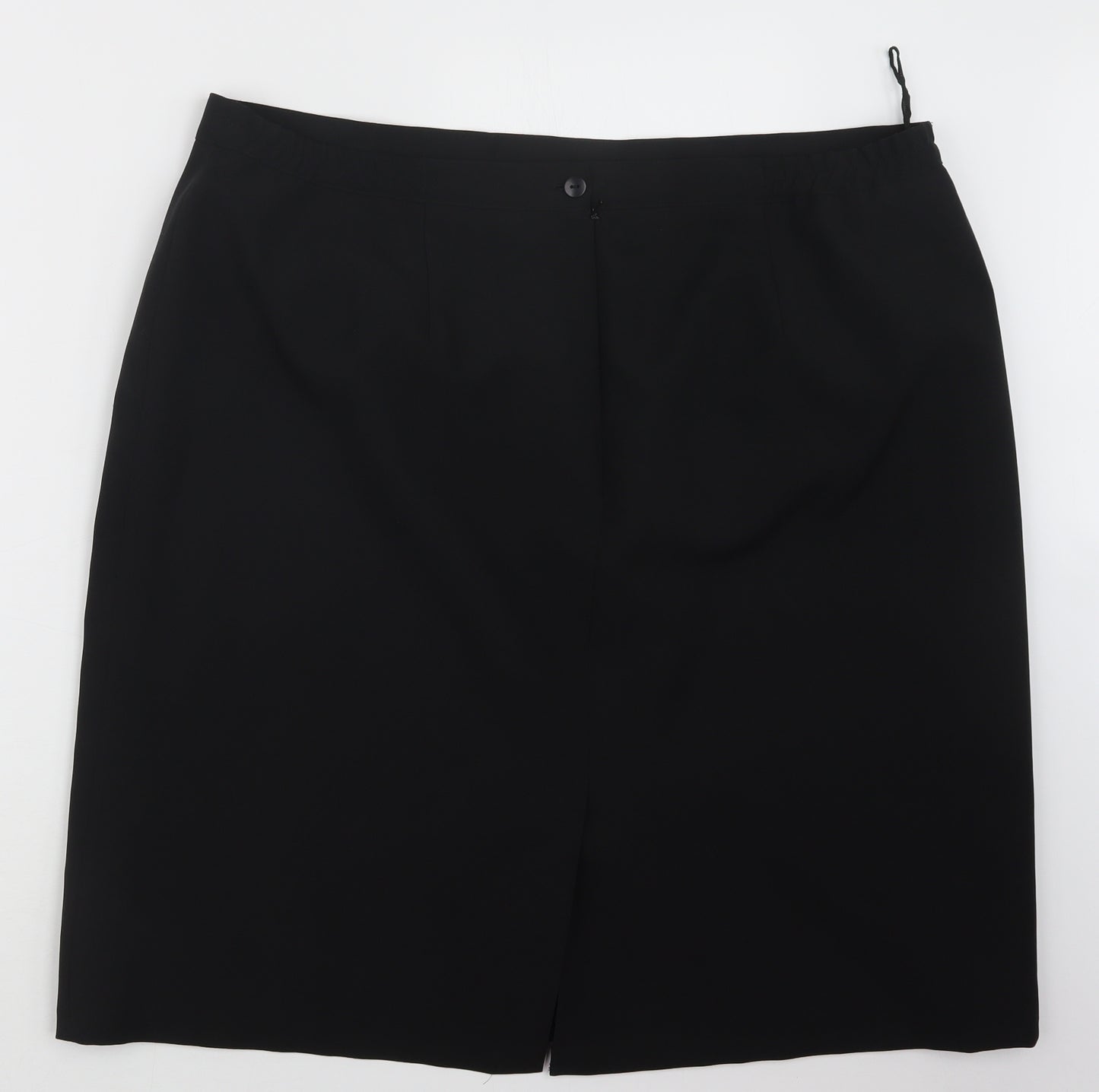 Bonmarché Womens Black   Straight & Pencil Skirt Size 24