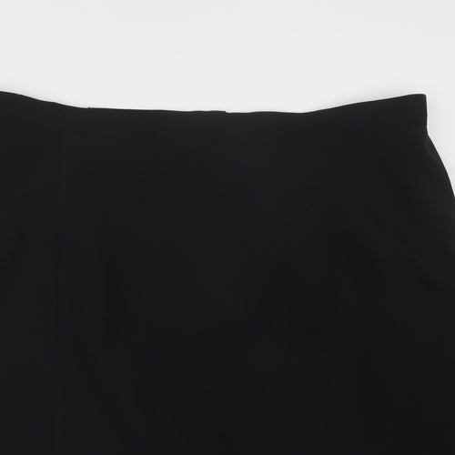Bonmarché Womens Black   Straight & Pencil Skirt Size 24