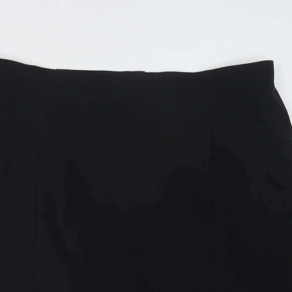Bonmarché Womens Black   Straight & Pencil Skirt Size 24