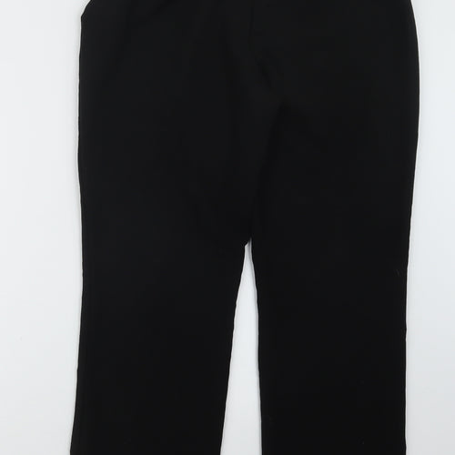 Mia Moda Womens Black   Trousers  Size 12 L27.5 in