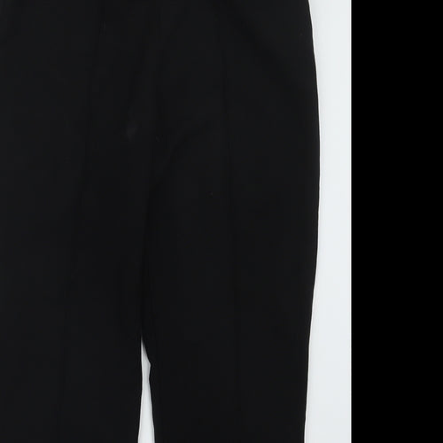 Mia Moda Womens Black   Trousers  Size 12 L27.5 in