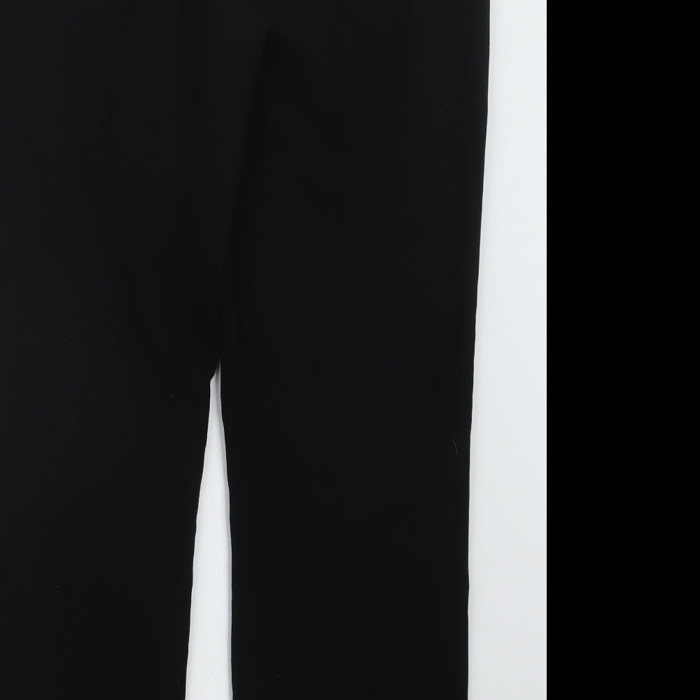 Mia Moda Womens Black   Trousers  Size 12 L27.5 in