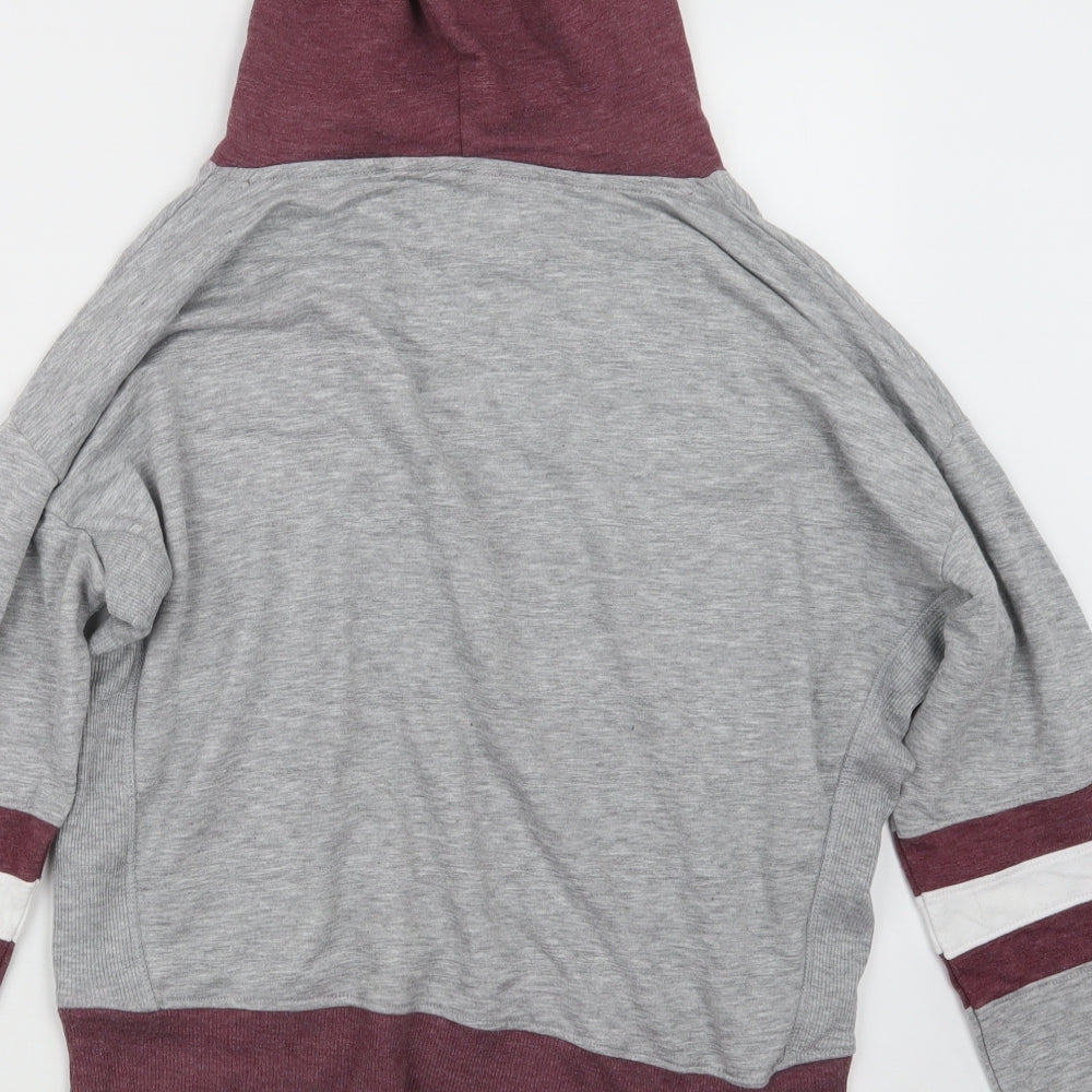 Love to Lounge Womens Grey   Pullover Hoodie Size 12