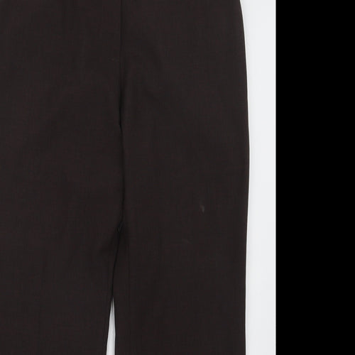 Marks and Spencer Womens Brown   Trousers  Size 12 L27 in