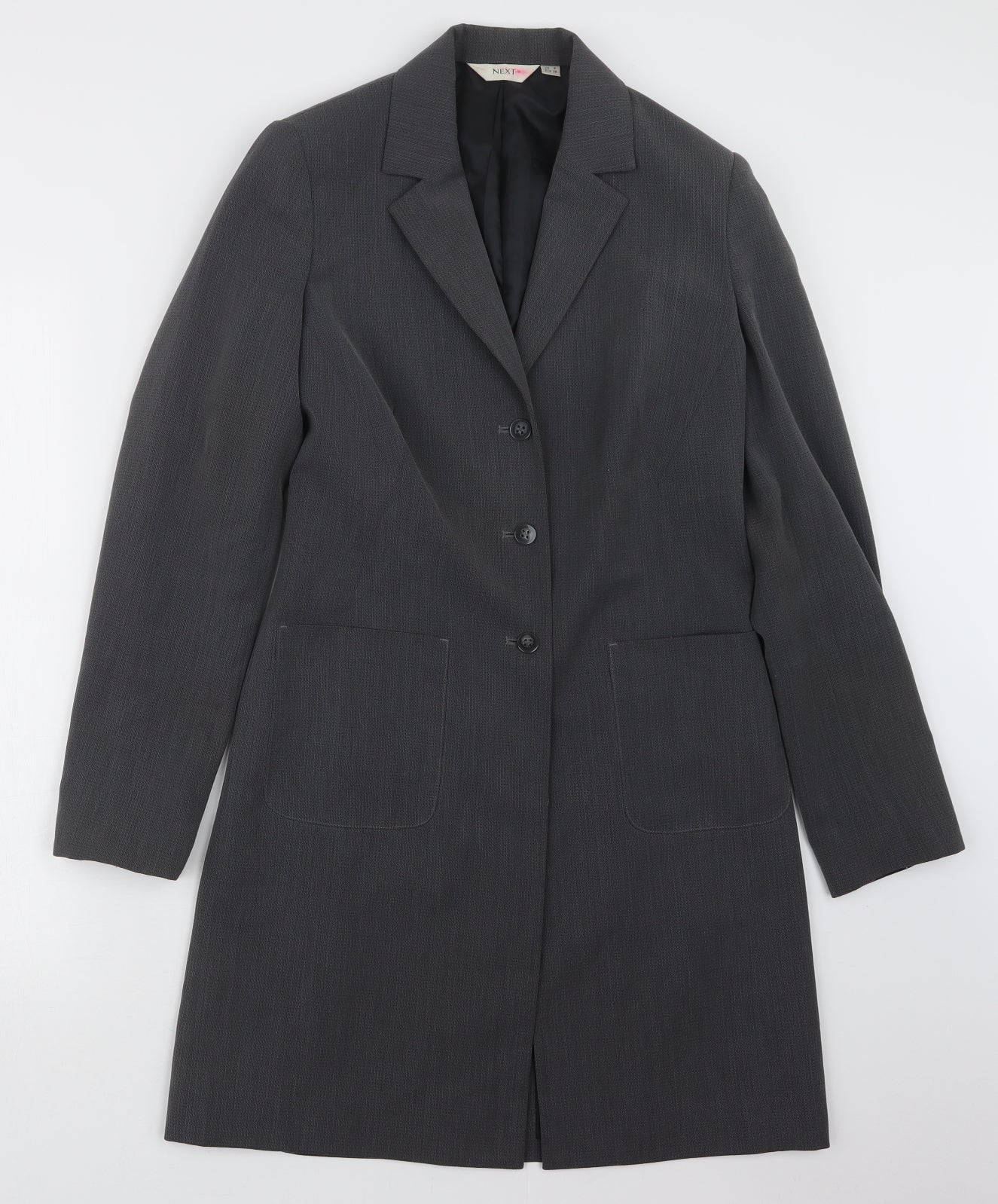 NEXT Womens Grey   Jacket Coat Size 8
