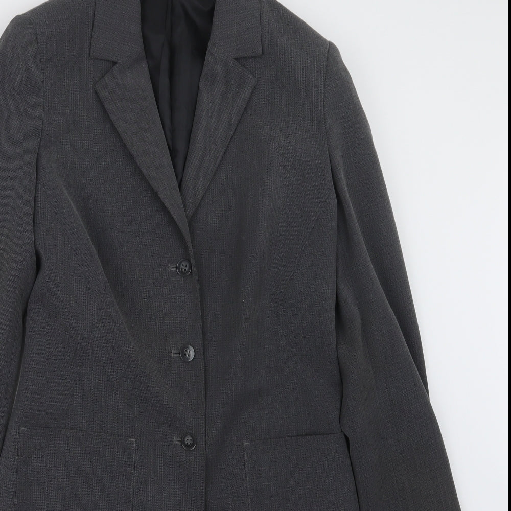 NEXT Womens Grey   Jacket Coat Size 8