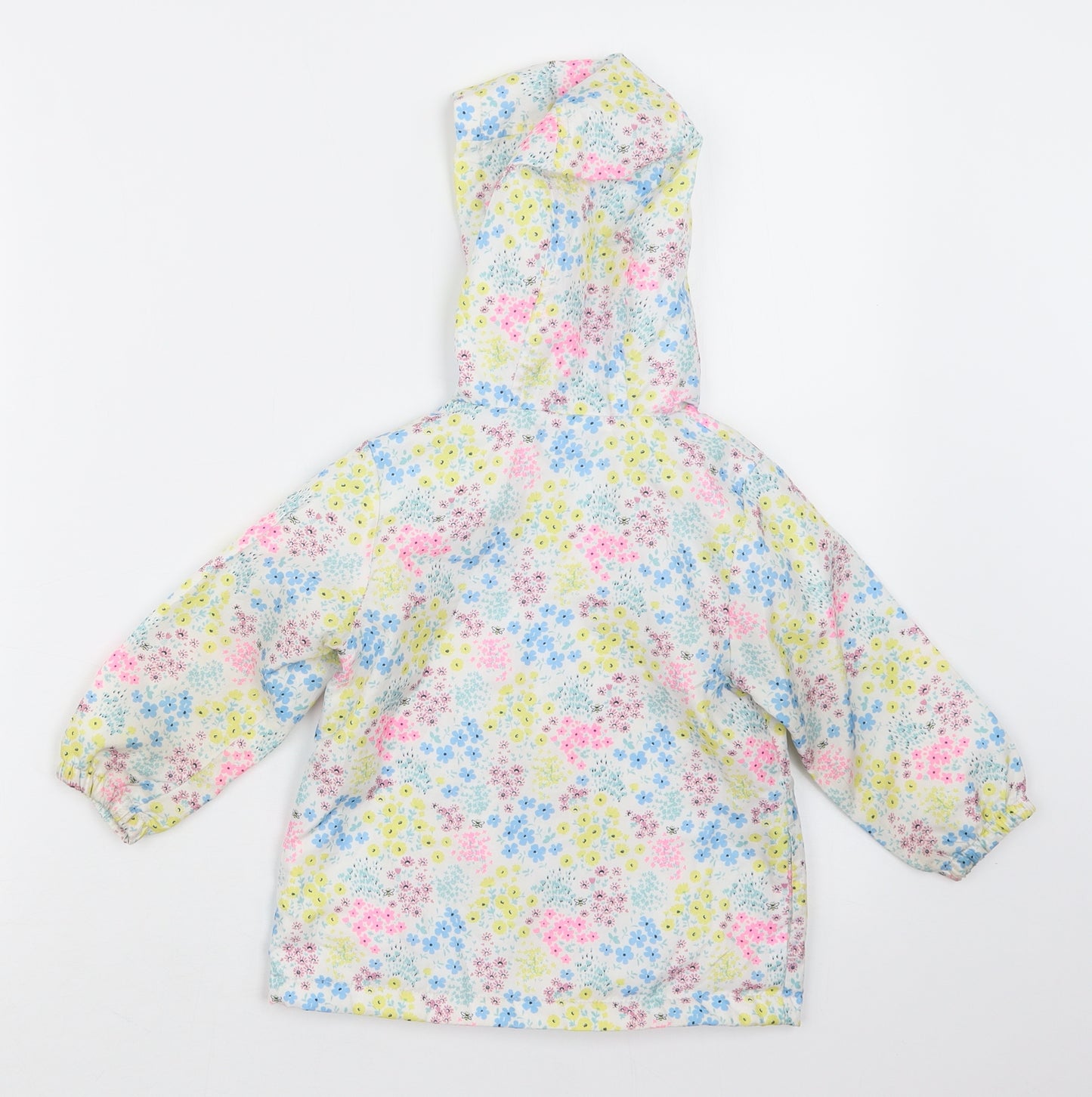 Matalan Girls Purple Floral  Jacket  Size 12-18 Months