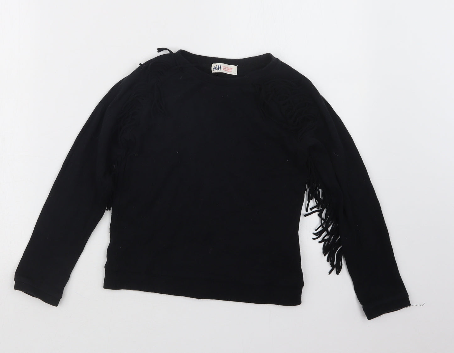 H&M Girls Blue   Pullover Jumper Size 7-8 Years