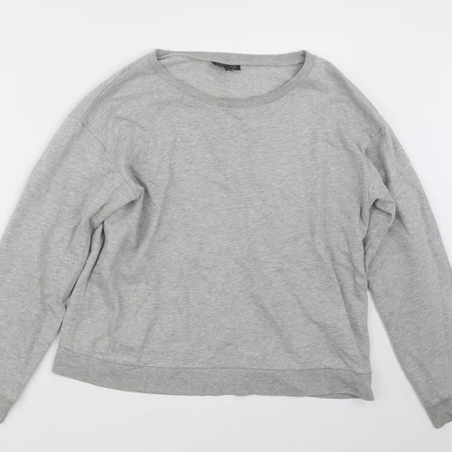 Topshop Womens Grey   Pullover Jumper Size 10