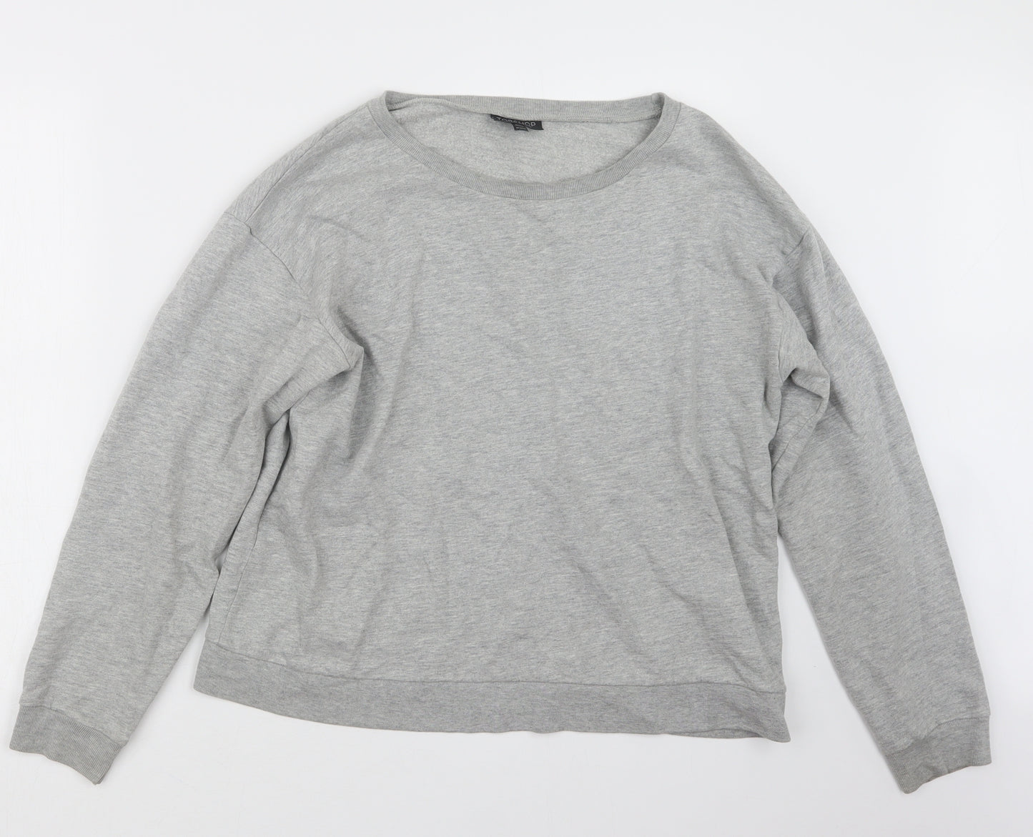 Topshop Womens Grey   Pullover Jumper Size 10