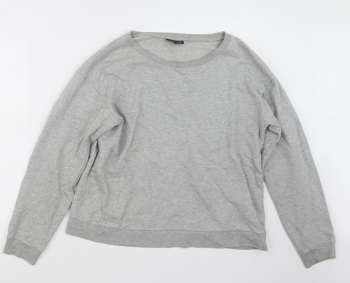Topshop Womens Grey   Pullover Jumper Size 10