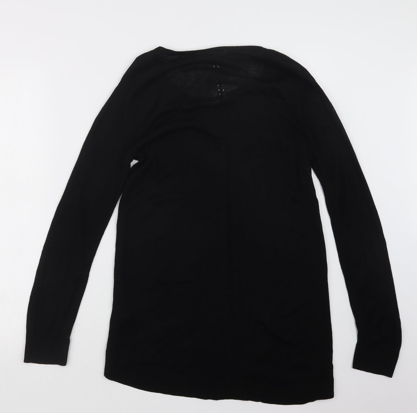 H&M Womens Black  Knit Pullover Jumper Size XS