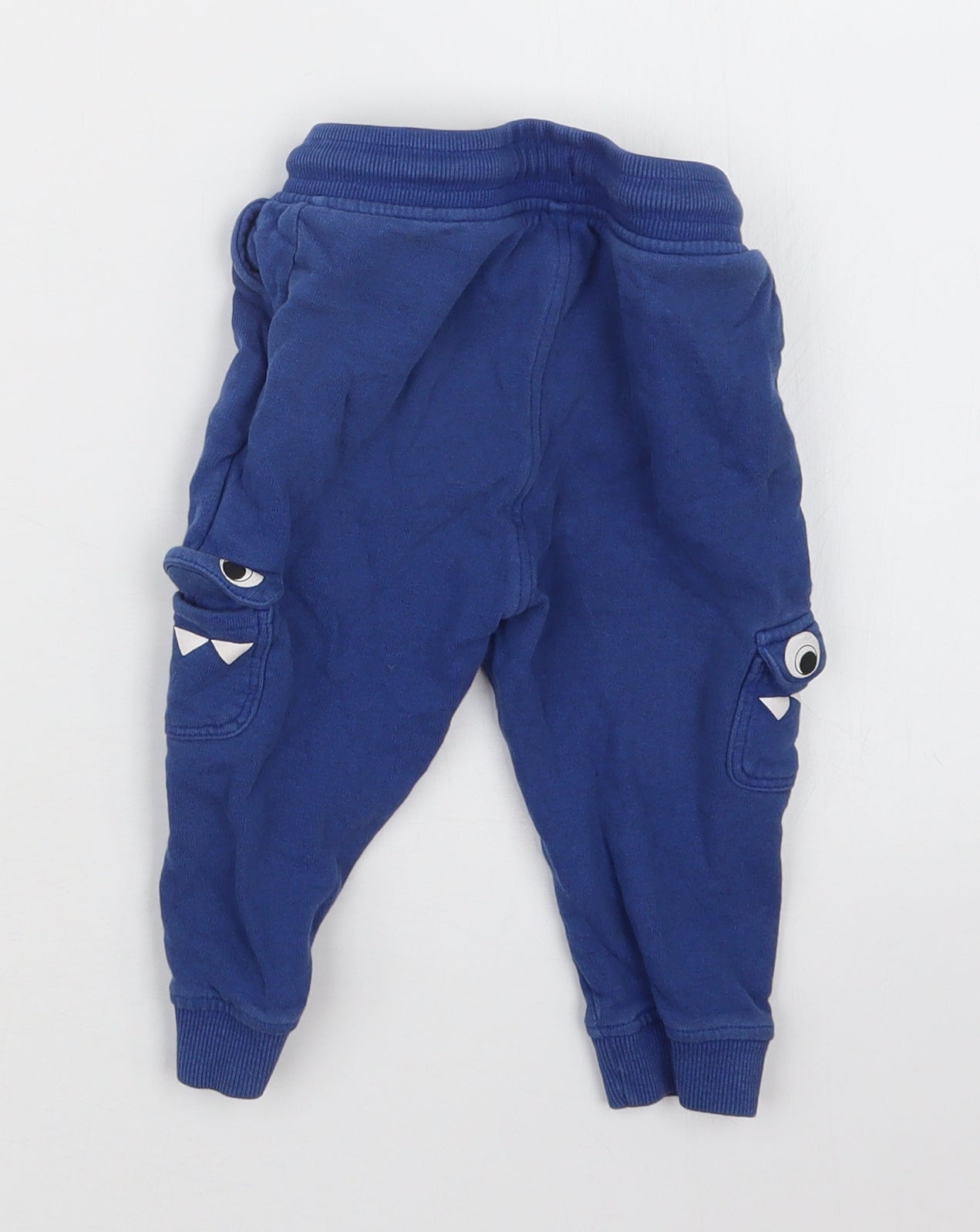 Matalan Boys Blue   Jogger Trousers Size 12-18 Months