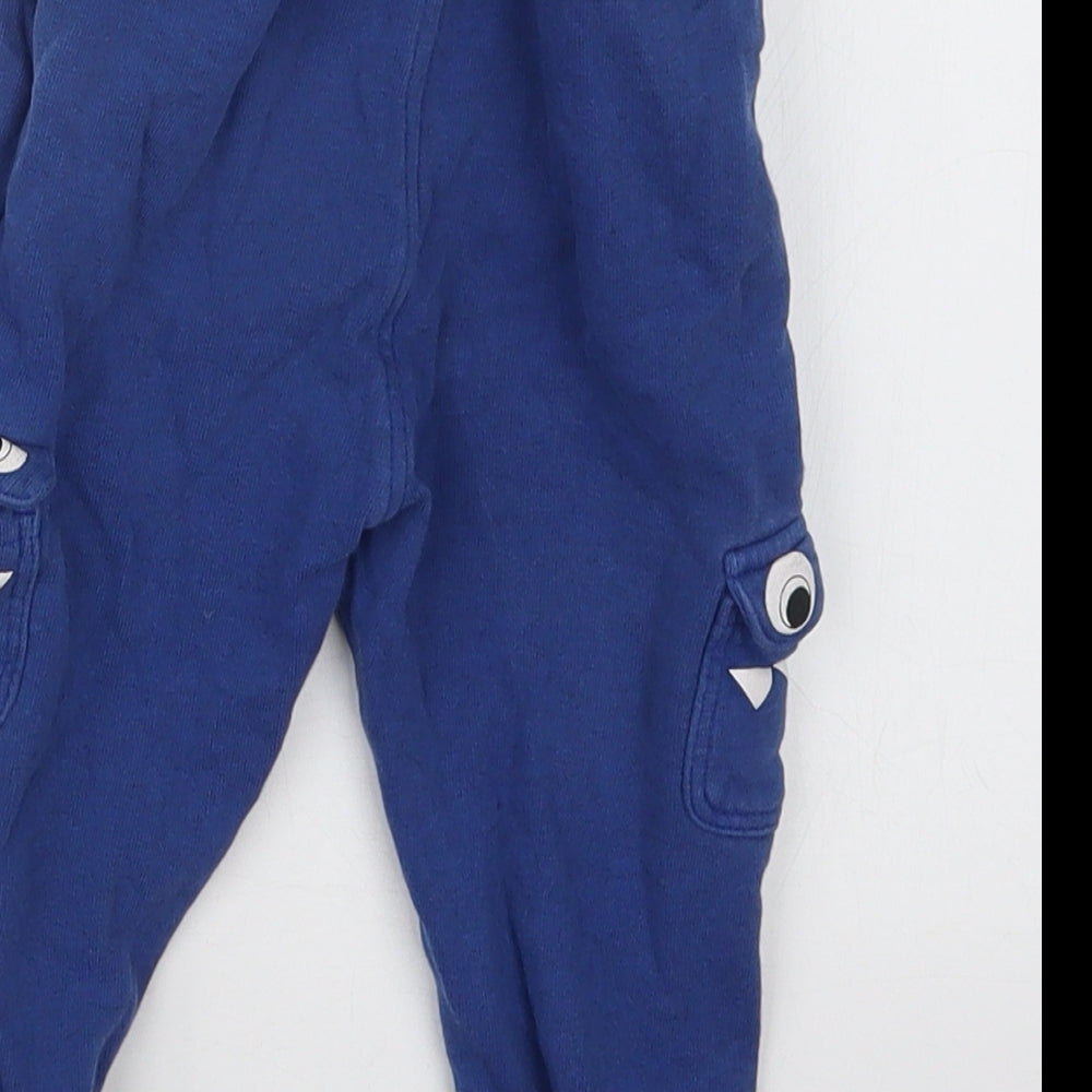 Matalan Boys Blue   Jogger Trousers Size 12-18 Months