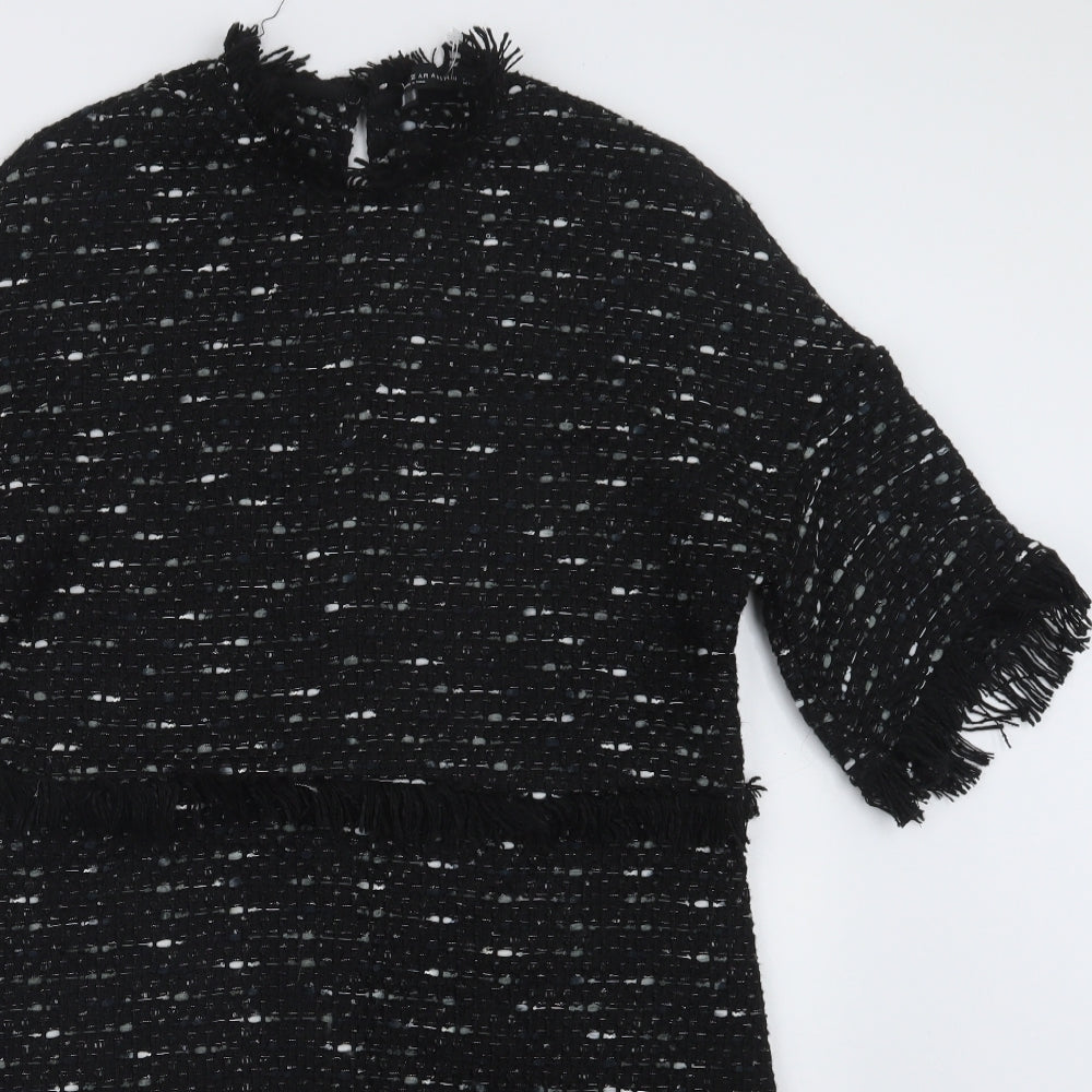 Zara Womens Black   Jumper Dress  Size S