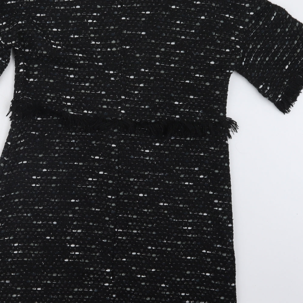 Zara Womens Black   Jumper Dress  Size S