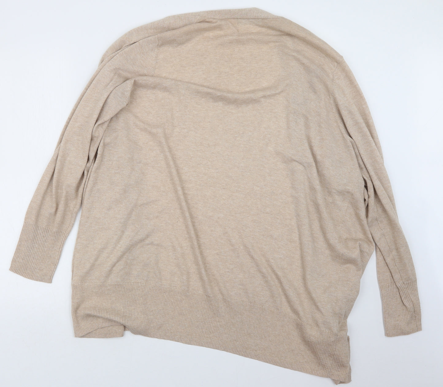 F&F Womens Beige   Cardigan Jumper Size 20