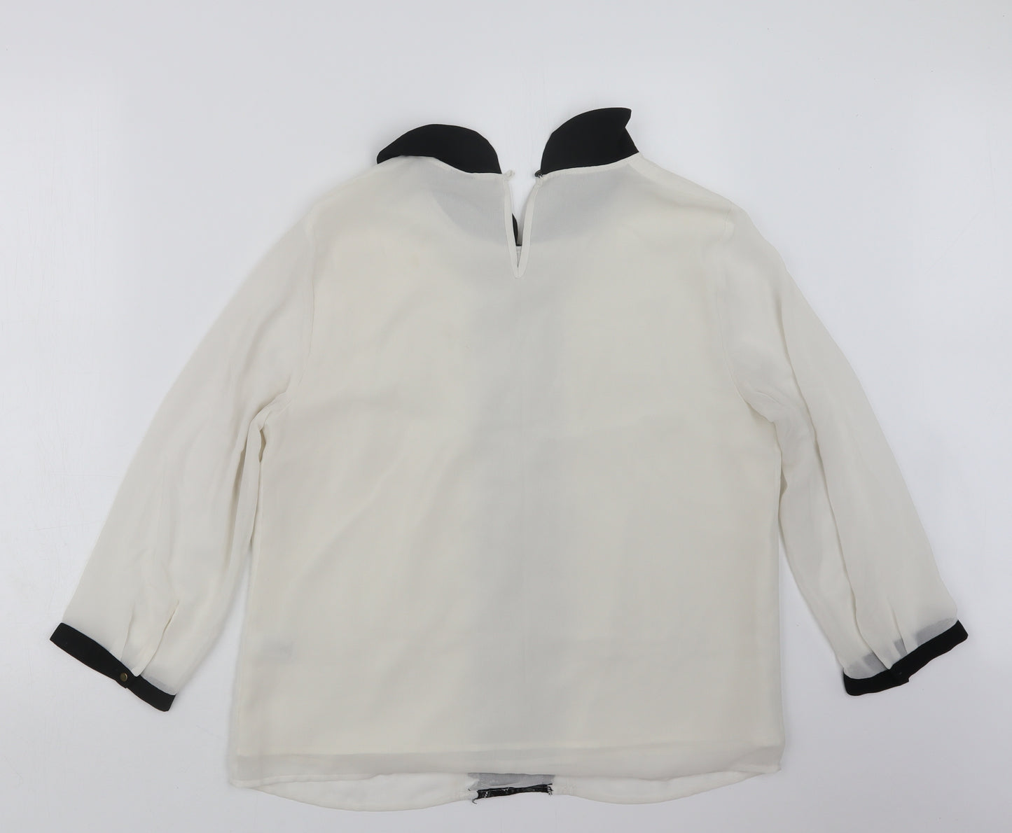 TU Womens White   Basic Blouse Size 14