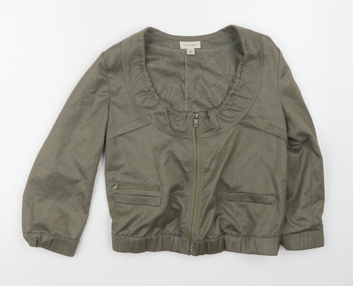 Witchery Womens Green   Jacket  Size 8