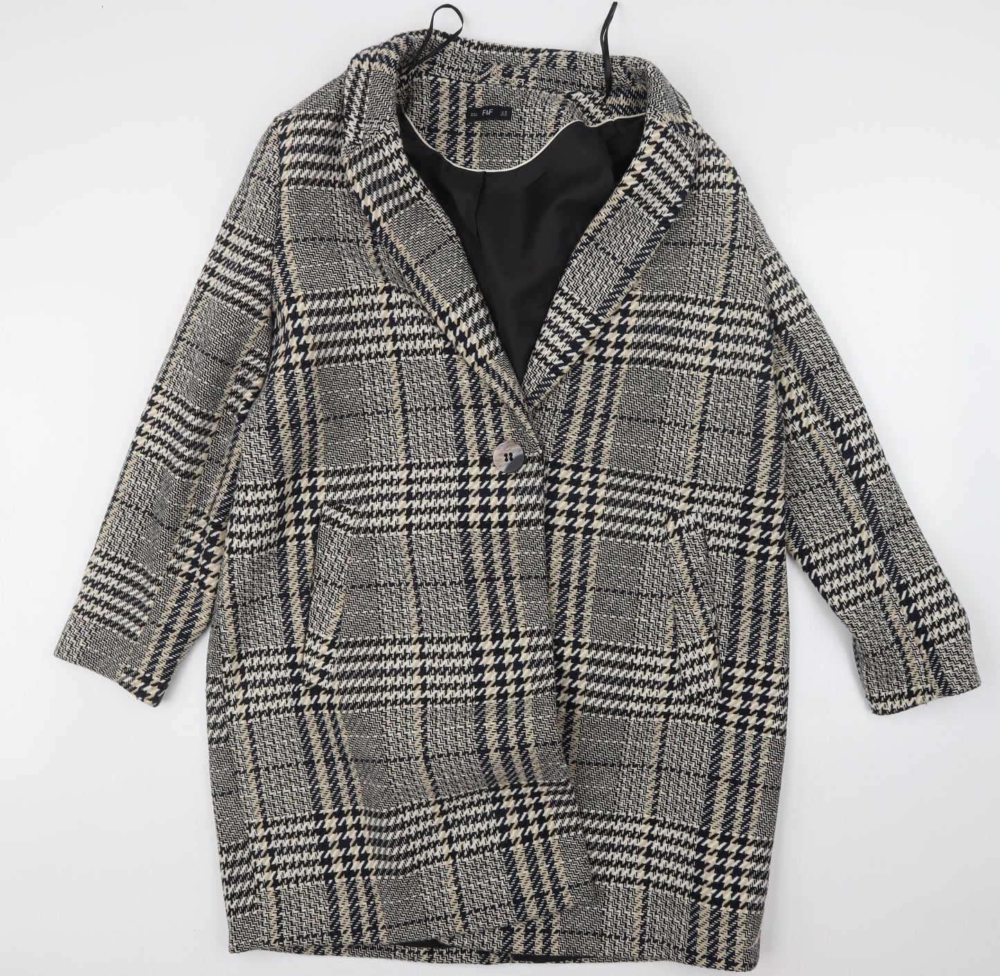 F&F Womens Black   Jacket Coat Size 22